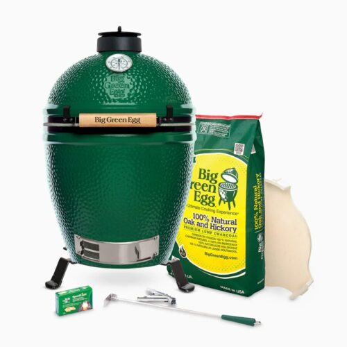 Big Green Egg Large Built In Bundle - Free Pizza Pack Included