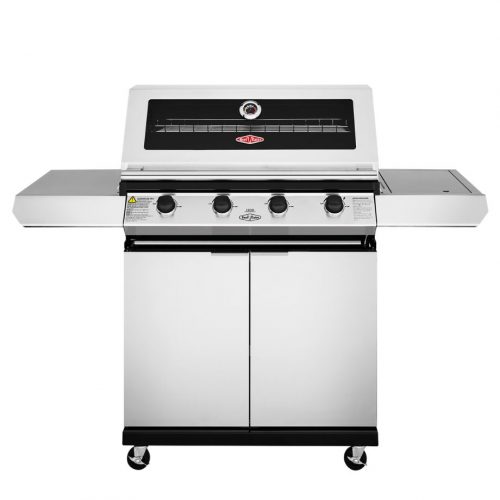 BeefEater 1200 BBQ SS, Trolley and Side Burner 4B