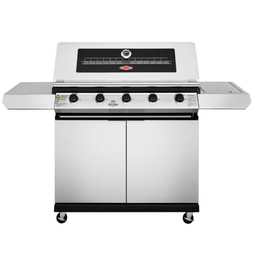 BeefEater 1200 BBQ SS, Trolley and Side Burner 4B