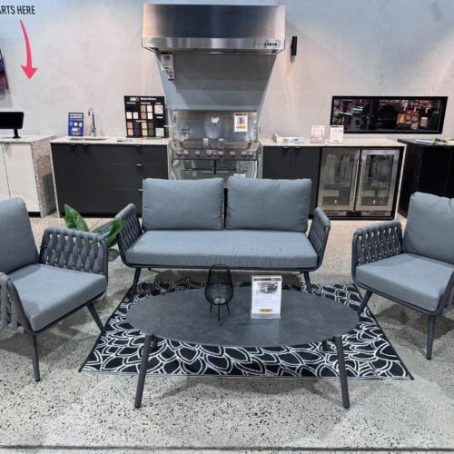 Melton Craft Ascona - 4 Pce Lounge Setting - Limited Stock