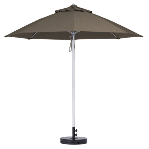 Instant Shade Umbrella - Monterey - 2.7m Octagonal - Acrylic + Free Cover - Natural